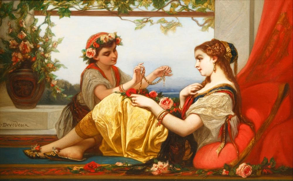 Giovani donne ottomane